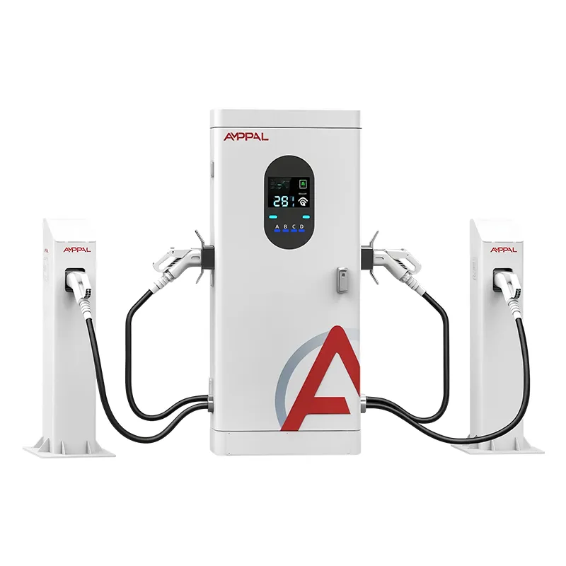 Ultra hitra EV polnilna postaja Multi-Gun z močjo 360 kW za avtocestna polnilna središča