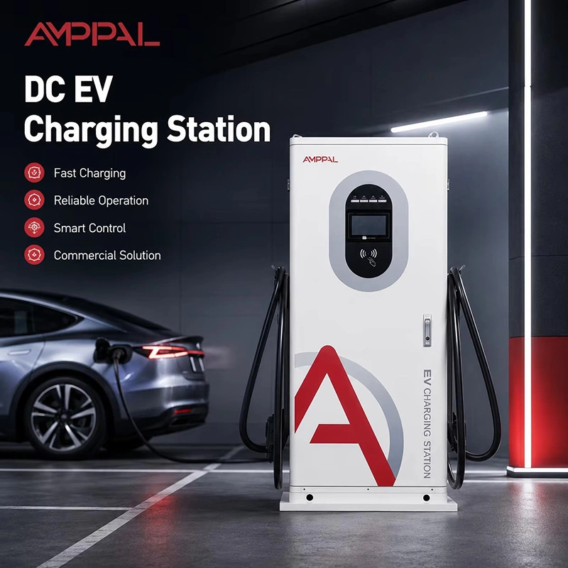 40kW komercialna integrirana polnilna postaja za električna vozila z enosmernim tokom za javna parkirišča