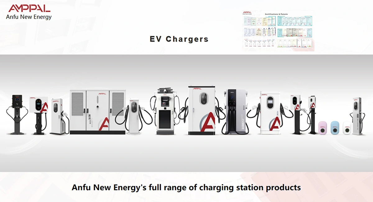 40kW Commercial Integrated DC EV Charging Station for Public Parking