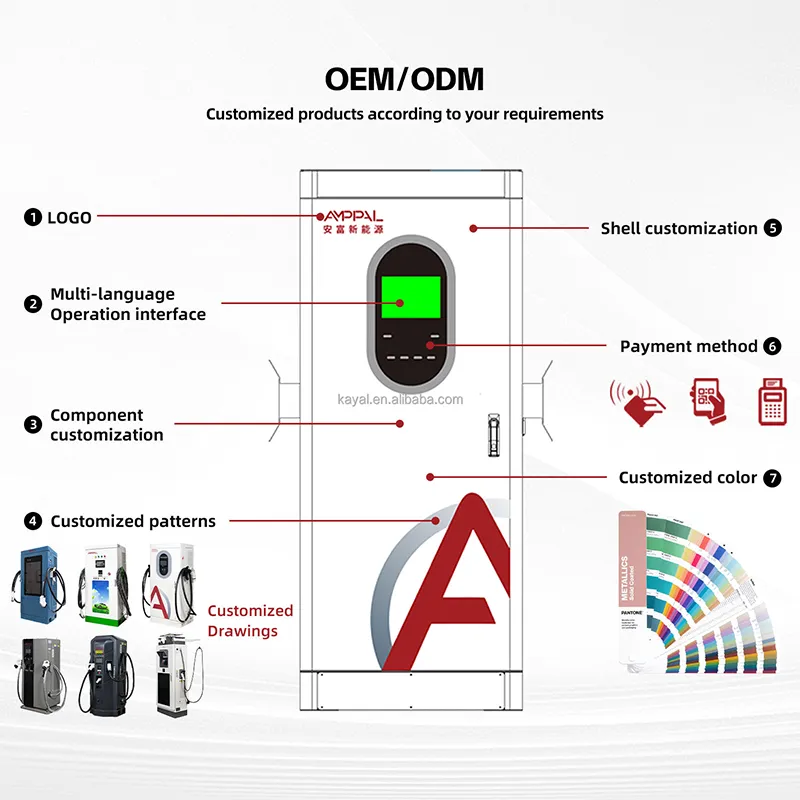 480kW Ultra-High-Power DC Fast EV Charger for High-Voltage Fleet Charging