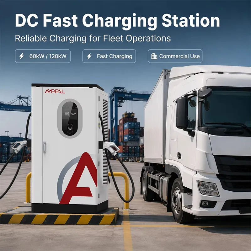 480kW Ultra-High-Power DC Fast EV Charger for High-Voltage Fleet Charging